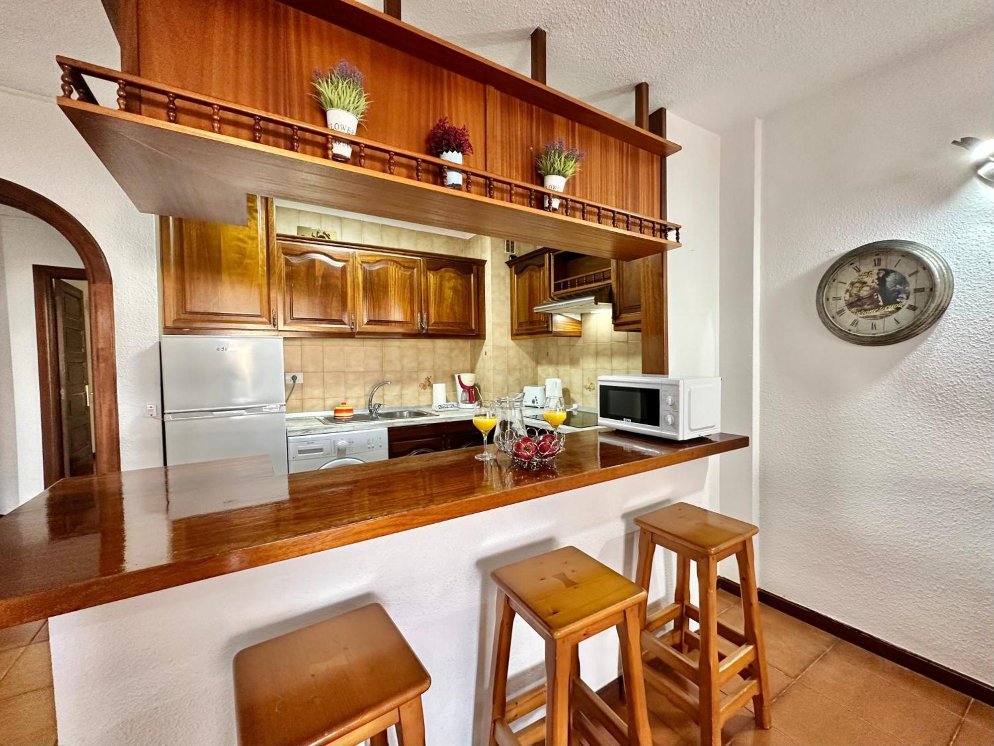 Apartamento Villa Fatima Лос Кристианос Экстерьер фото