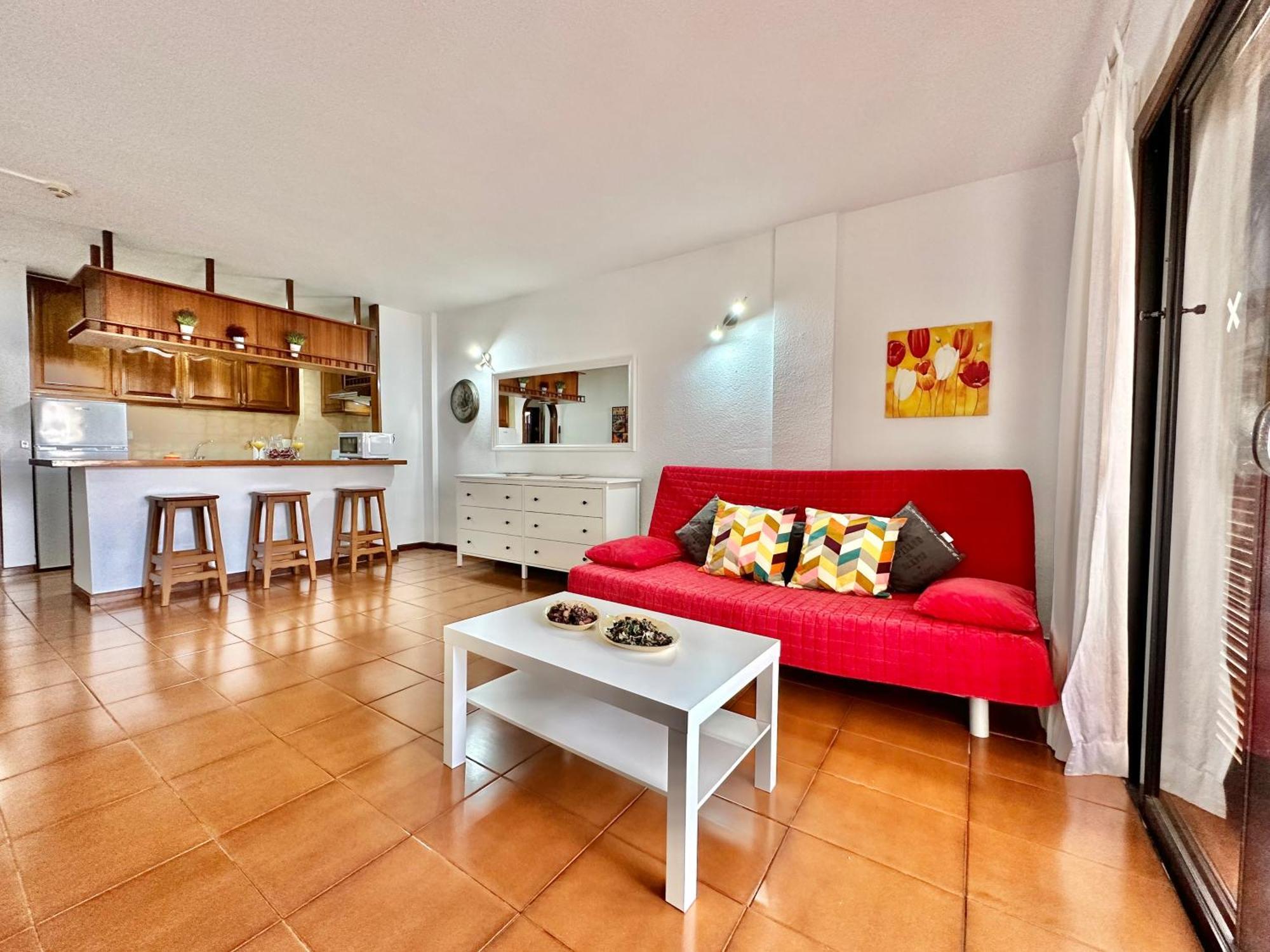Apartamento Villa Fatima Лос Кристианос Экстерьер фото